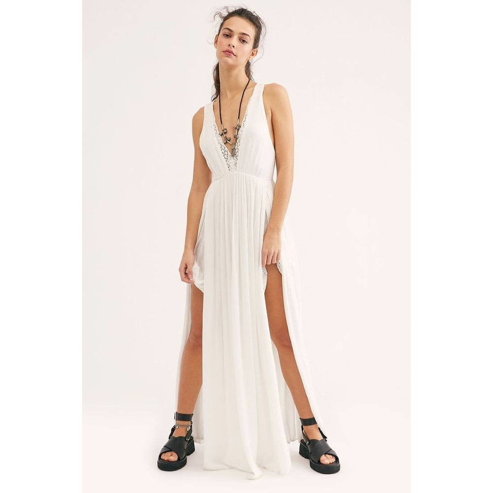 New Free People Summer Strong Statement Maxi Dress